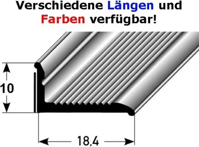 Produktbild von Selbstklebende Sockelleiste 10 x 18,4 mm, für Wandabschlüsse "Brandon", Aluminium eloxiert-bronze hell-2700