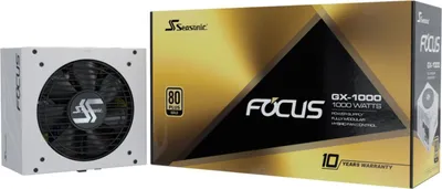 Produktbild von Seasonic - FOCUS GX-1000 ATX2.4 WHITE - PC-Netzteil