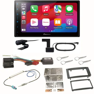 Produktbild von Pioneer SPH-DA77DAB CarPlay Android Auto Einbauset für T5 2003-2015 Multivan