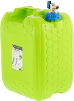 Obrázek produktu pro Nádoba na vodu s kovovým horním ventilem ve šroubovacím uzávěru, 20 l