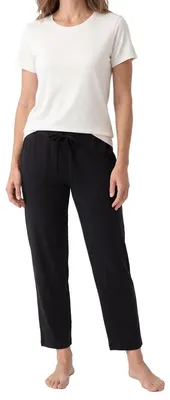 Produktbild von Schiesser Mix & Relax Schlafanzug Set aus T-Shirt und Hose in 3/4-Länge, Atmungsaktives Material, Bequemer Schnitt
