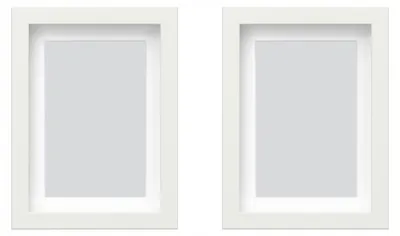 Produktbild von IKEA RÖDALM Bilderrahmen weiß 13x18 cm 2 Stück