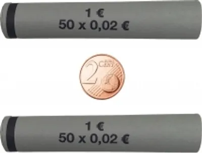 Produktbild von 3713 EURO MÜNZHÜLSEN für 2 Cent - ( Big Pack 2600 Stück )