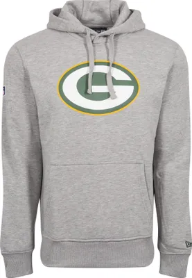 Produktbild von New Era Herren Hoodie NFL Green Bay Packers Logo grau 3XL