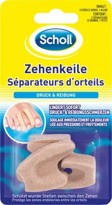 Produktbild von Scholl Zehenkeile 3 Stück