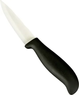 Zdjęcie produktu dla my basics JKT334 mb ceramiczny nóż kuchenny 10 cm, czarny/biały