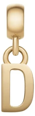 Produktbild von Vergoldeter Anhänger Buchstabe D Charms DW00400487