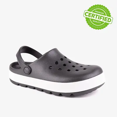 Imagen del producto de Zuecos de mujer Coqui Niko para mujer antracita-blanco