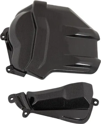 Image de Couvercle de moteur en carbone mat Lightech pour Ducati Panigale V4