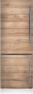 Produktbild von Kühlschrankmagne Kühlschrank Magnetfolie Dekoration 60x190 cm - Braune Boards.