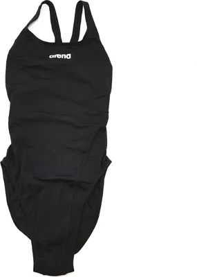 Produktbild von Arena Badeanzug Damenbekleidung Challenge Solid Schwarz Weiß 38 Eleganter Badeanzug für sportliche Schwimmer