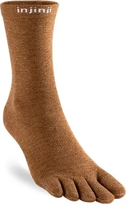 Image de Chaussettes Injinji Liner marron EU 44 1/2-47 Homme marron EU 44 1/2-47