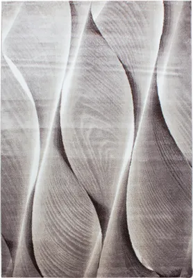 Zdjęcie produktu dla Dywan bieżnik do salonu, kolor brązowy, wymiary 80x150 cm, wzór ombre