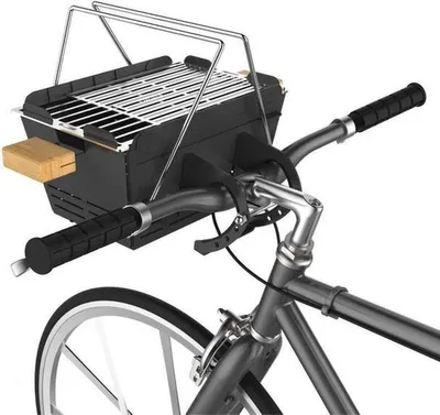 Image de Support pour barbecue de camping, pratique et portable