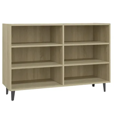 Productafbeelding van Dressoir 103,5x35x70 cm bewerkt hout sonoma eikenkleurig