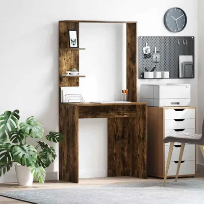 Productafbeelding van Maison Exclusive - Bureau, gerookt eikenhout, houtvezel