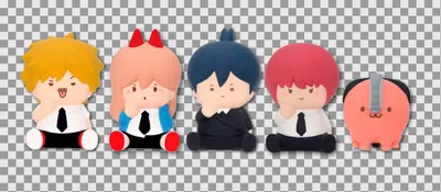 Zdjęcie produktu dla Chainsaw Man Twinchees Minifiguren Chubby Chubby 5 cm Display (24)