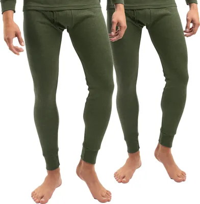 Produktbild von 2er Pack Herren Ski-Thermo Unterhose - Olive XL