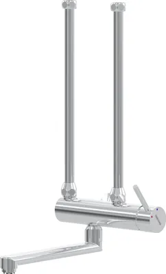 Produktbild von STIEBEL ELTRON Einhebel-Wandarmatur MEKD, druckfest, für Kleinspeicher/Boiler in der Küche, Übertischinstallation, verchromt, 205624