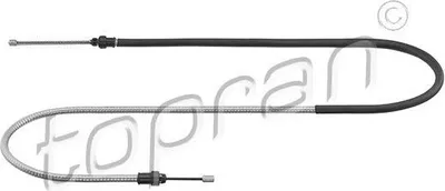 Produktbild von TOPRAN Handbremsseil Seilzug Feststellbremse für RENAULT Sandero / Stepway II (B8) Hinten Links Hinten Rechts 631 951