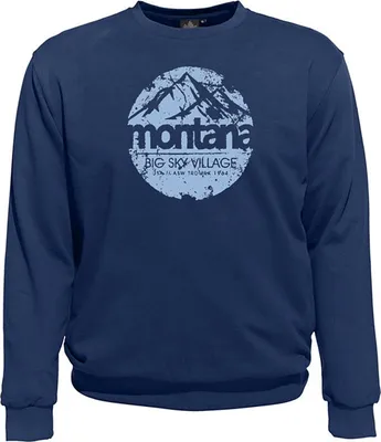 Produktbild von Übergrößen Sweatshirt AHORN SPORTSWEAR Sky Village Eisblau Alpine Blue 6XL