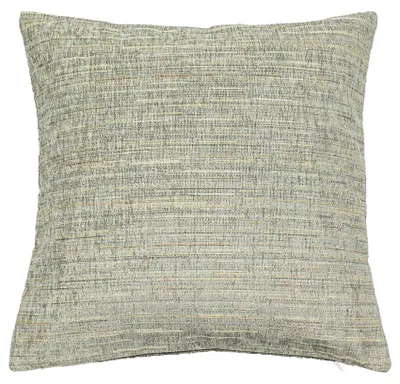 Produktbild von Kissenbezug 50x50 cm Taupe grob meliert gewebter Stoff Leinenoptik Kissenhülle
