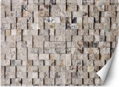 Immagine prodotto di Murale piccolo muro in pietra chiara carta da parati per pareti 150x105 cm colore Beige tema Sfondi e texture
