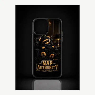 Productafbeelding van iPhone 13 Pro hoesje, telefoonhoesje, beschermhoesje, case met slaapmotief – LUNØIR ©