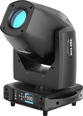 Produktbild von LED Moving Head Licht, 200W Leistung, vielseitige Steuerungsoptionen, schwarz, EU-Stecker