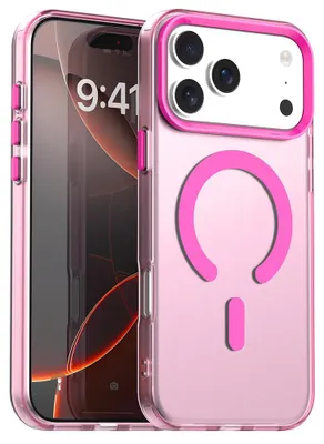 Obrázok produktu pre Techsuit – CandyCase MagSafe obal na iPhone 17 Pro Max – ružový