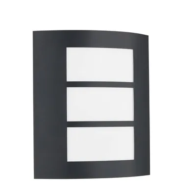 Produktbild von Lindby Außenwandlampe Vimal, E27, 26 cm, schwarz, Aluminium