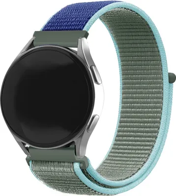 Produktbild von Strap-it Samsung Galaxy Watch 6 Classic 47mm Nylon Armband (Khaki)