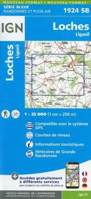 Produktbild von Loches Ligueil 1 : 25 000