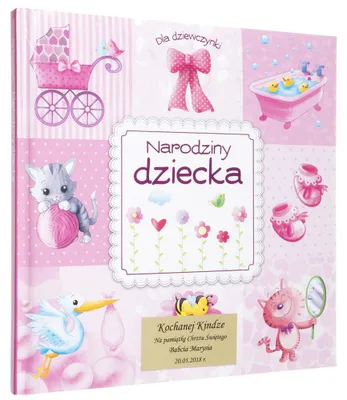 Immagine prodotto di Taufgeschenk "Geburt eines Kindes" für ein Mädchen