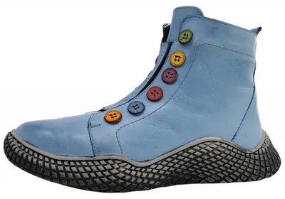 Image de Gemini - Bottes pour femmes, couleur bleue, style décontracté
