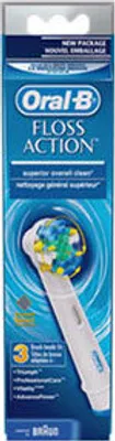 Produktbild von Oral-B FlossAction EB25, 3 Stück(e), Mehrfarbig, Deutschland, Floss Action, 17 g, 18 mm