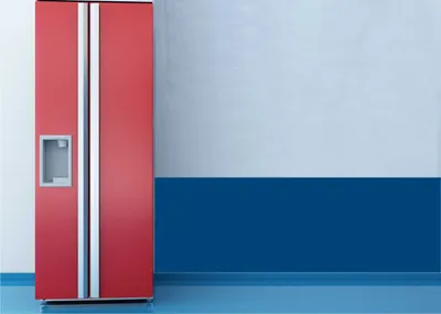 Produktbild von Klebefolie Wandschutzfolie matt - Meterware -  in 4 Größen, 63 cm Folienhöhe enzianblau