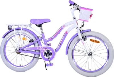 Zdjęcie produktu dla Rower dziecięcy Volare Lovely - dziewczynki - 20 cali - fioletowy - hamulce dwuręczne