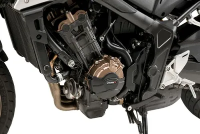 Produktbild von PUIG 20625N Motorschutzhauben  passend fuer HONDA CBR650R Schwarz