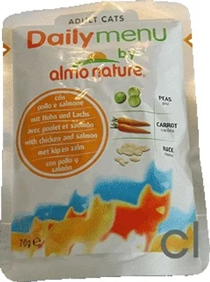 Produktbild von Almo Nature Daily Menu Huhn & Lachs 70g