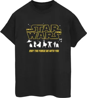 Produktbild von Star Wars - "Force" T-Shirt für Damen BI45334 (XL) (Schwarz)