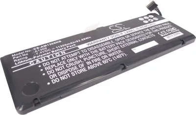 Image de TECHTEK Batterie pour ordinateur portable compatible avec [Apple] MacBook Pro 17 A1297 2009 Version, MacBook Pro 17" MC226*/A, MacBook Pro 17" MC226"
