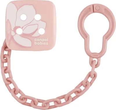 Immagine prodotto di Catena lenitiva per ciucci GOLD rosa, Canpol