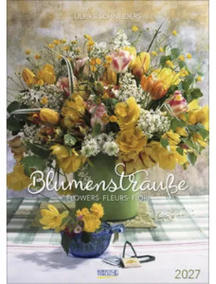 Produktbild von Korsch Kalender Romantische Blumensträuße 2027