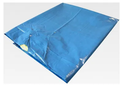 Produktbild von Abfallsack mit Zugband 120 l blau, 50 Stück