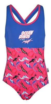 Produktbild von Beco Ocean Dinos Badeanzug für Mädchen | Rosa