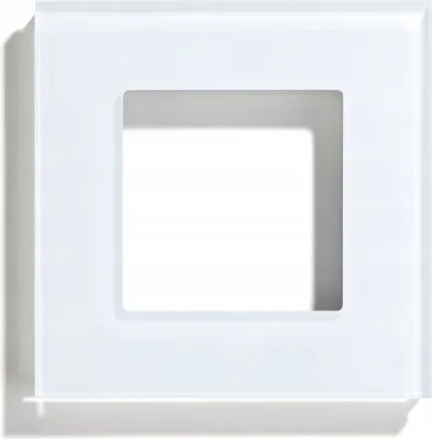 Produktbild von WHITE 1-Scheiben-Glasrahmen für RTX SH System