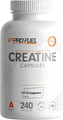 Produktbild von Creatin Kapseln 240x mit 850mg Creapure® Kreatin Monohydrat - hochwertiges Creatine Germany - optimal hochdosiert mit 3000 mg reinem Creatin pro Tag - labor mit Zertifikat - 100% vegan