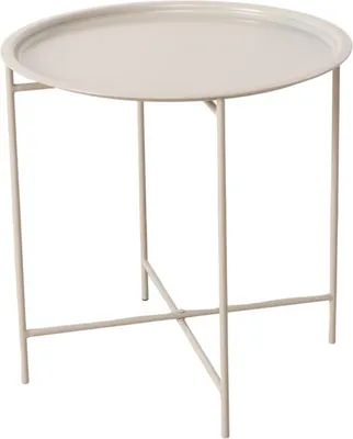 Obrázok produktu pre Kovový odkladací stolík ROCKO, Ø 46 cm