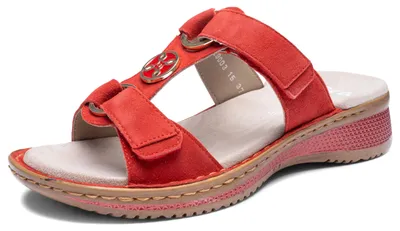 Produktbild von Ara Damen Pantolette Hawaii Gr. 41 aus Leder mit sportlicher Keilsohle und HighSoft Technologie
